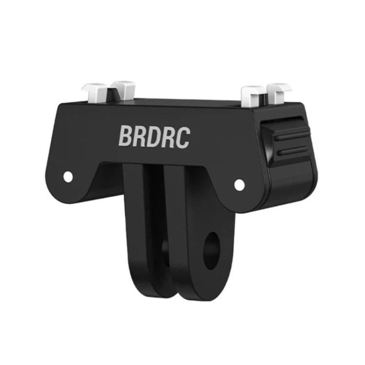 For Insta360 Ace Pro / Ace Pro 2 BRDRC Two-Claw Extendable Magnetic Quick-Release Base - Black