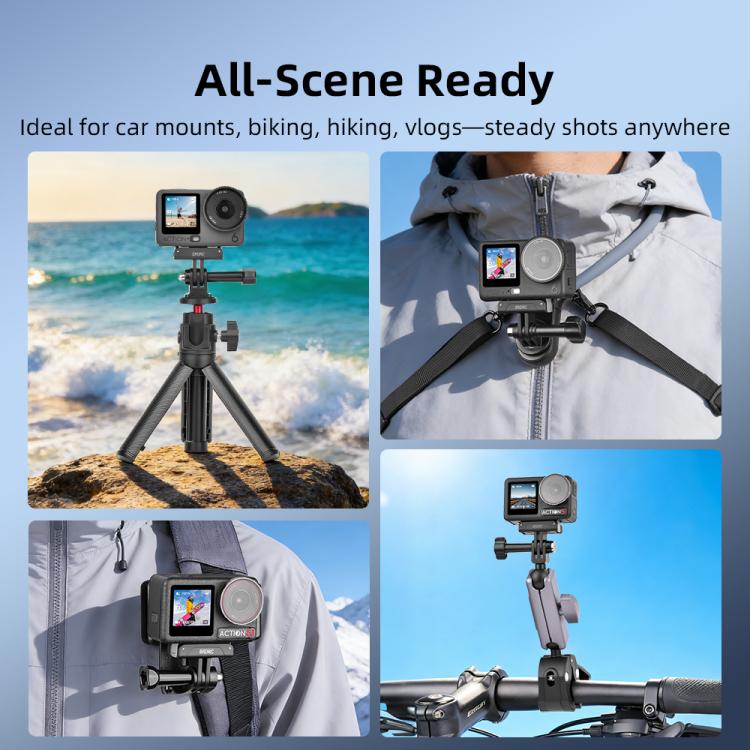 BRDRC For DJI Magnetic Quick-Release Base Two-Claw Stand Extension Accessory