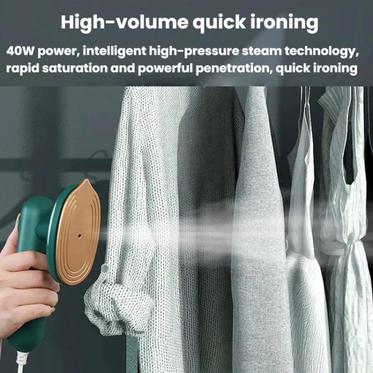 2021-2 Household Handheld Garment Steamer Portable 2 In 1 Wet & Dry Electric Iron EU Plug