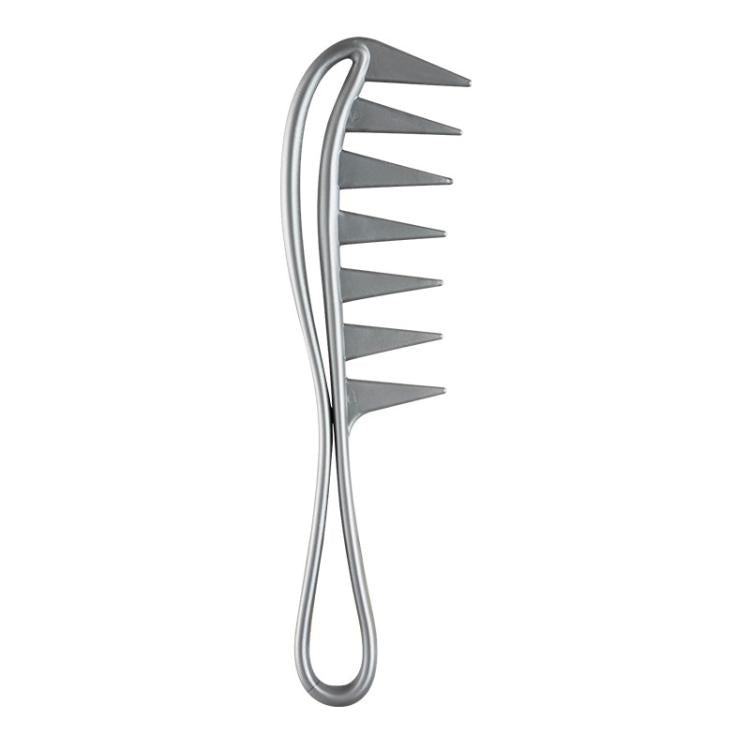 Wide Tooth Hair Comb For Men Retro Texture Slicked-Back Hair Style Tool For Pompadour & Quiff