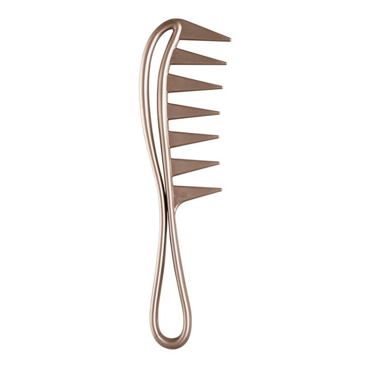 Wide Tooth Hair Comb For Men Retro Texture Slicked-Back Hair Style Tool For Pompadour & Quiff