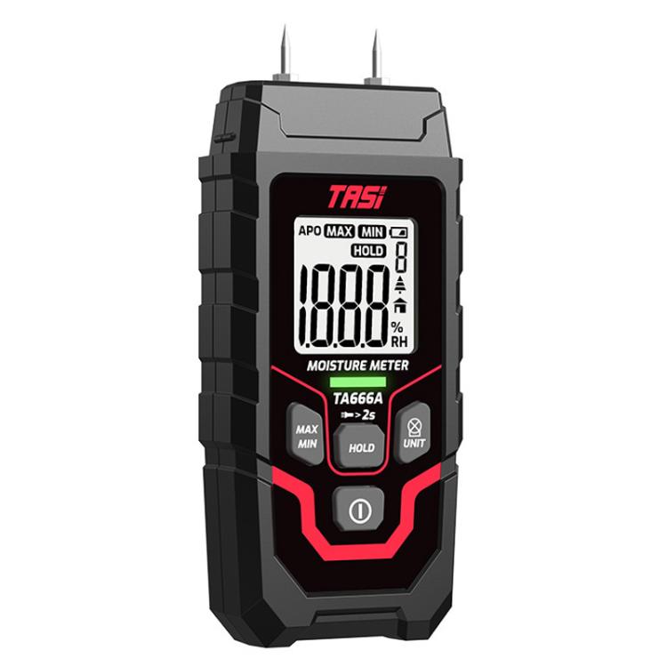 TASI TA666A Wood Moisture Meter Rapid Moisture Content Tester