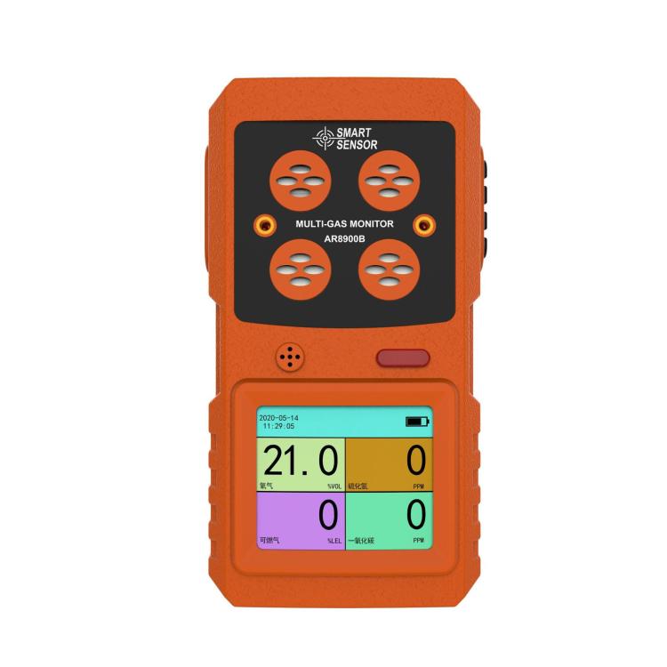 SMART SENSOR 4 In 1 Explosion-Proof Gas Concentration Detector - AR8900B English