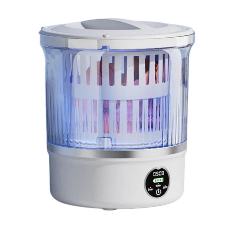 P-2 Mini Desktop Washing Machine For Underwear & Panties Portable Socks Washing Cup, Spec: With Bucket