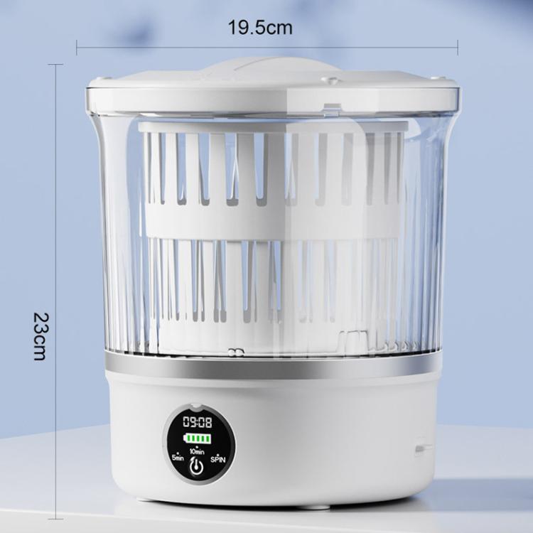 P-2 Mini Desktop Washing Machine For Underwear & Panties Portable Socks Washing Cup, Spec: With Bucket
