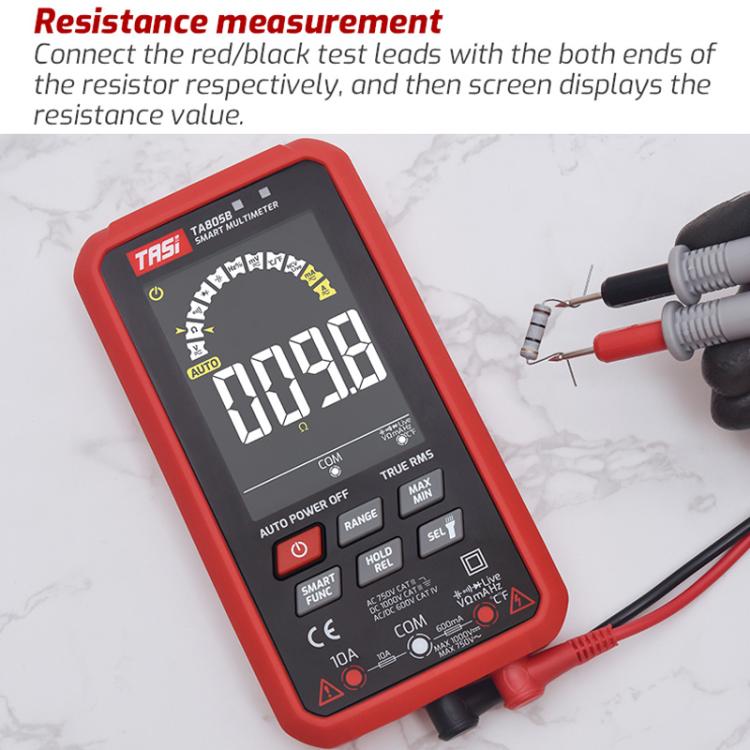 TASI TA805B Rechargeable Large Screen Digital Fully Automatic Smart Multimeter