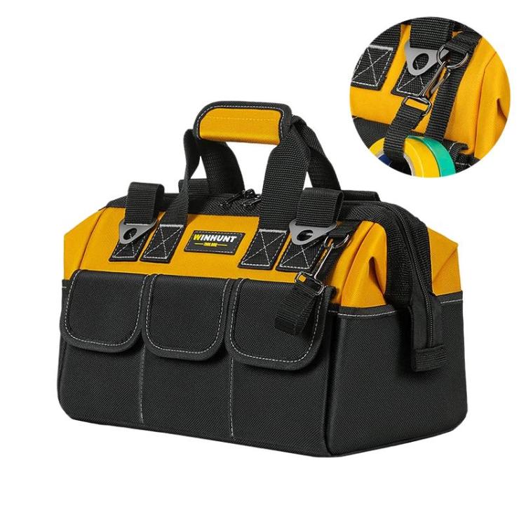 WINHUNT Portable Handheld Wear-Resistant Hardware Storage Tool Bag, Size: 14 inch