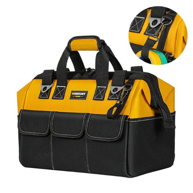 WINHUNT Portable Handheld Wear-Resistant Hardware Storage Tool Bag, Size: 18 inch