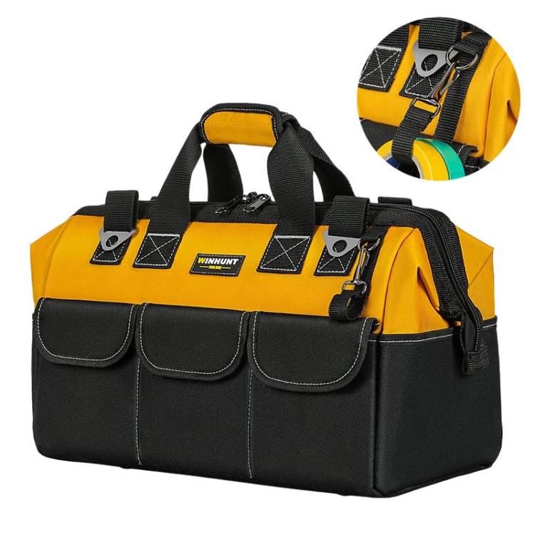 WINHUNT Portable Handheld Wear-Resistant Hardware Storage Tool Bag, Size: 20 inch