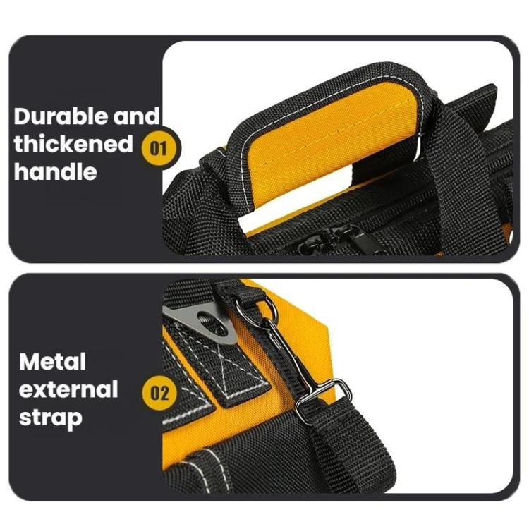 WINHUNT Portable Handheld Wear-Resistant Hardware Storage Tool Bag, Size: 14 inch