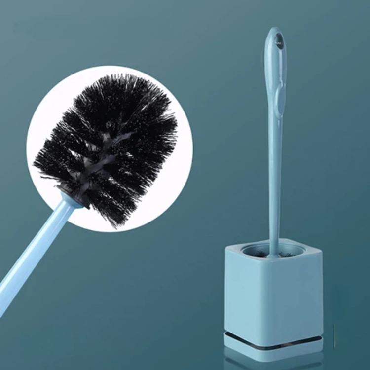 Toilet Brush and Holder Set with Self-Evaporating Base Wall Mounted & Floor Standing Bathroom Scrubber