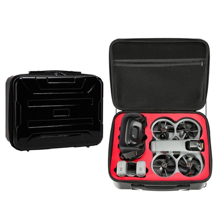 For DJI Avata 360 Hard Carrying Case Shockproof Waterproof Storage Handbag - Black