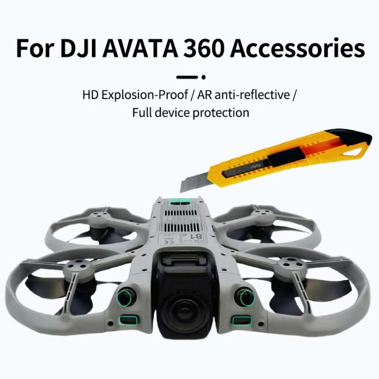 For DJI Goggles N3  Protective Nano Film Set Lens Protector Sensor Anti-Scratch Guard