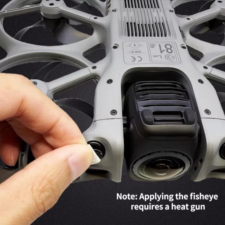 For DJI Avata 360 Radar Protective Nano Film Set Lens Protector Sensor Anti-Scratch Guard