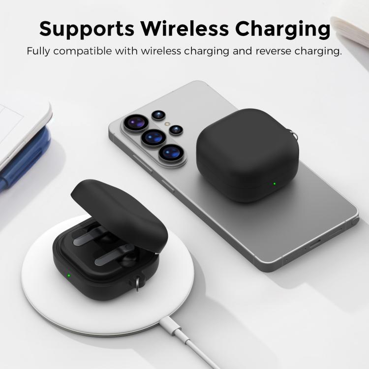 For Samsung Galaxy Buds4 / 4 Pro AhaStyle WG162 Silicone Split Protective Case