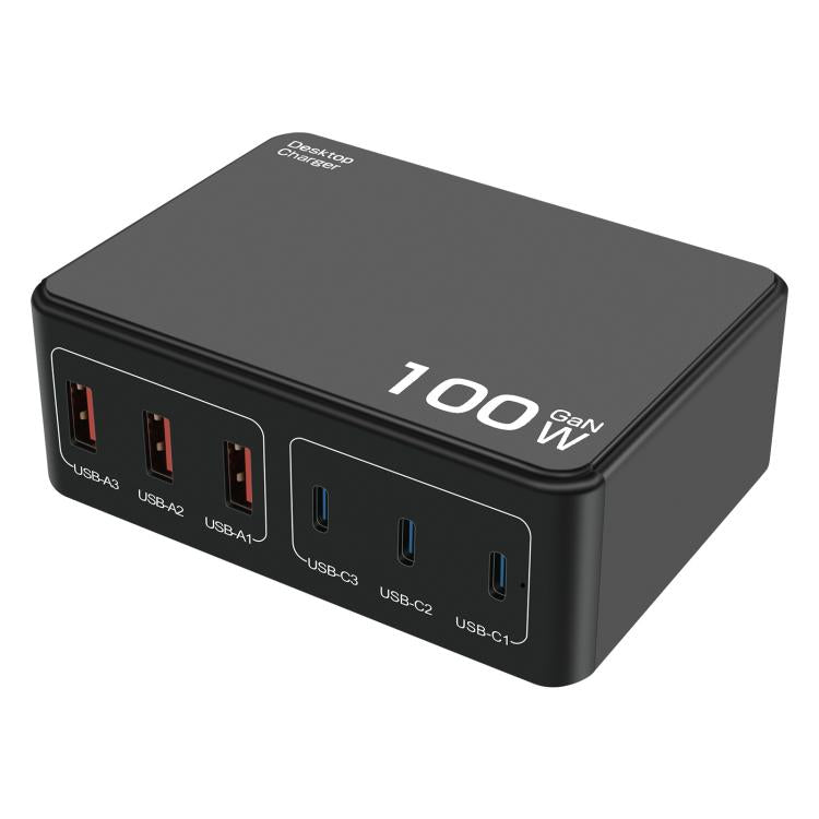 100W High-Power PD Fast Charging USB Multi-Port Charger
