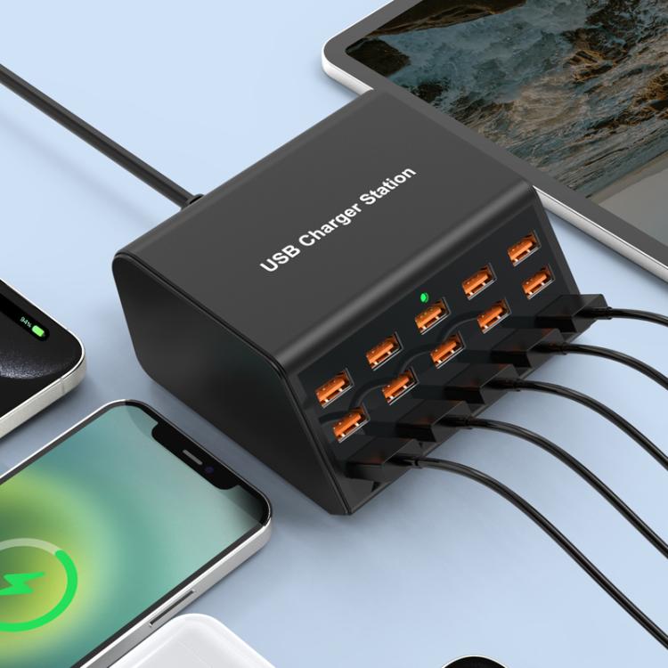 15-Port USB Power Strip Smart Fast Charging Charger - Kor Plug