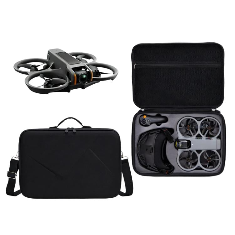 For DJI Avata 360 Motion Combo Carrying Case Protective Storage Bag Travel Shoulder Bag  Black
