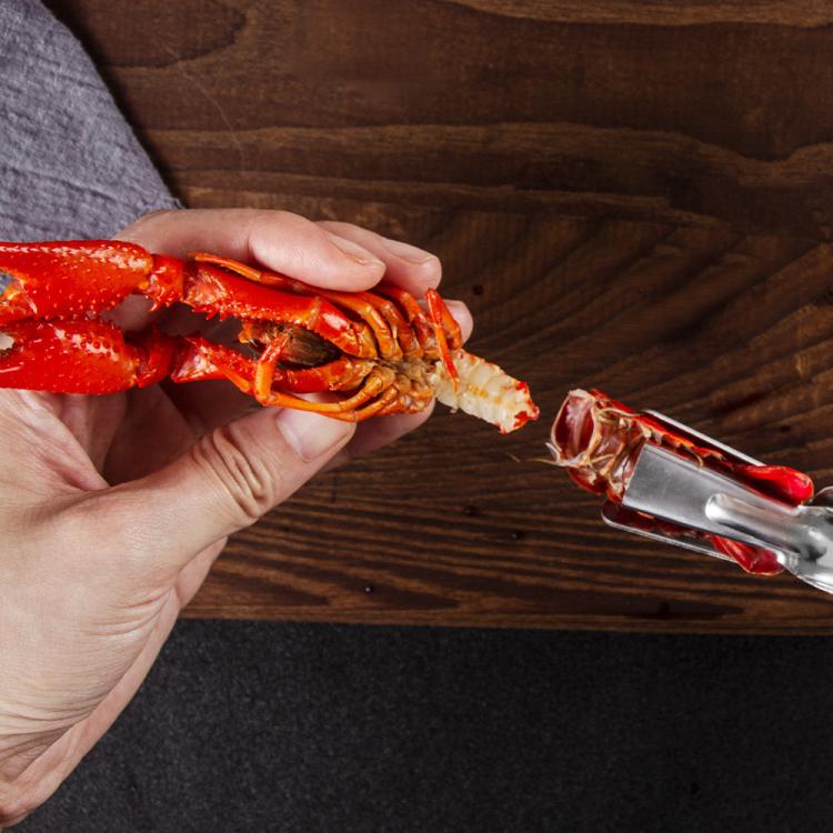LsCook Stainless Steel Lobster Cracker Lobster Shelling Tool - Colorful Box