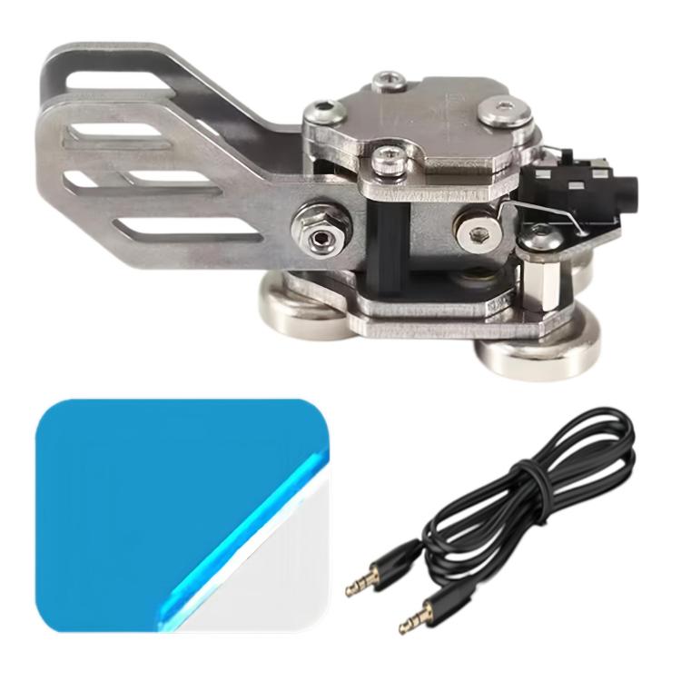 Mini Double-propeller Automatic Key Morse Code Transmitter - With 3.5mm Audio Cable