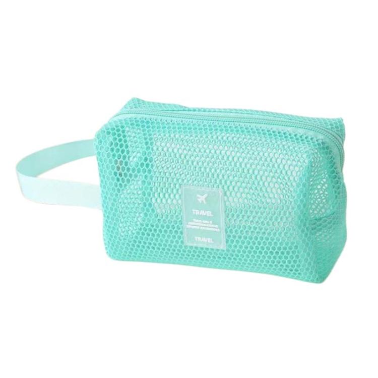 Mesh Multi-Functional Cosmetic Bag Large-Capacity Travel Makeup Storage Bag, Spec: Octopus Green