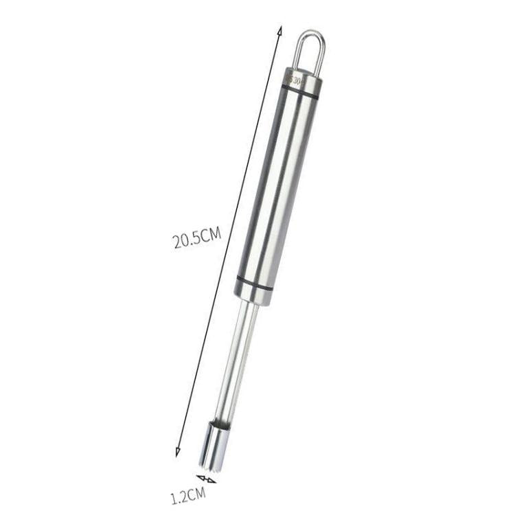 LsCook Medium 1.2cm 304 Stainless Steel Fruit Corer Hawthorn Pitter