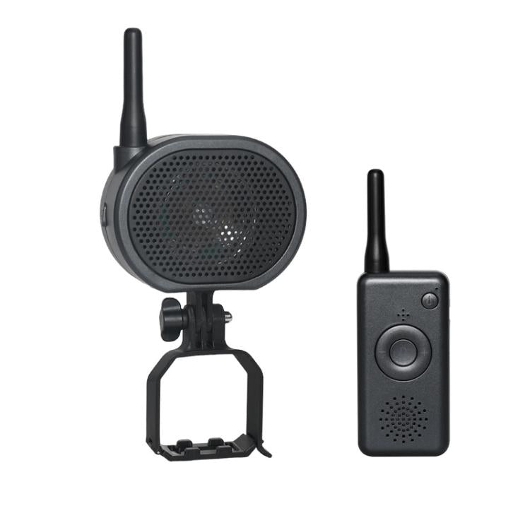 Drone Megaphone for DJI Mini 4 Pro 2000M Long Distance Wireless Speaker 120dB High Volume Loudspeaker - Black
