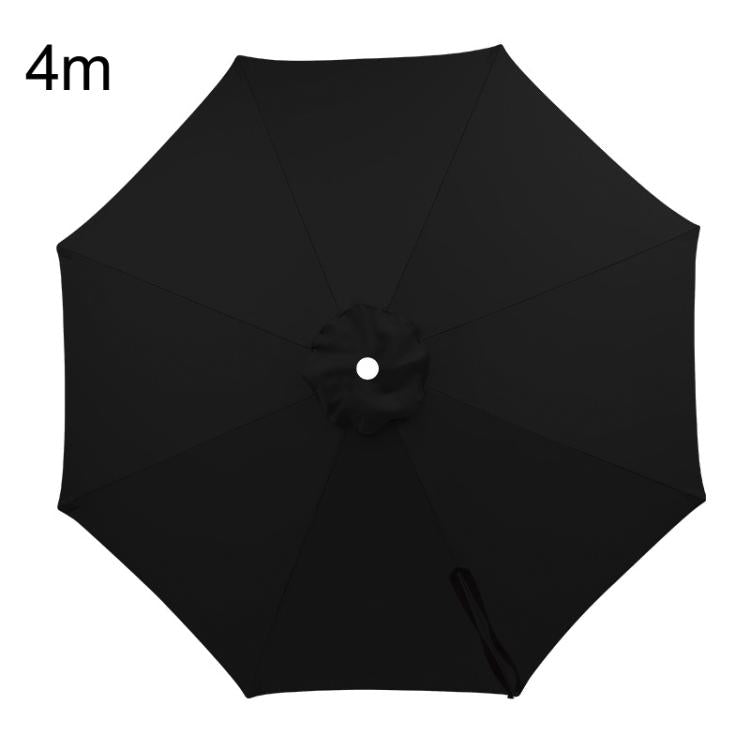 4m 8 Ribs Universal Patio Umbrella Replacement Canopy UV30+ Protective Waterproof Polyester Fabric