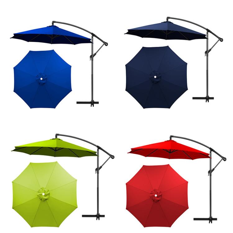 4m 8 Ribs Universal Patio Umbrella Replacement Canopy UV30+ Protective Waterproof Polyester Fabric