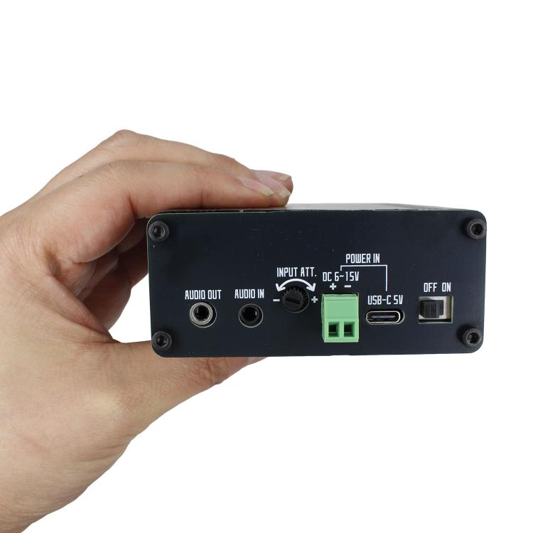 Digital Noise Suppressor  - NR With DSP Shortwave + Speaker - Black