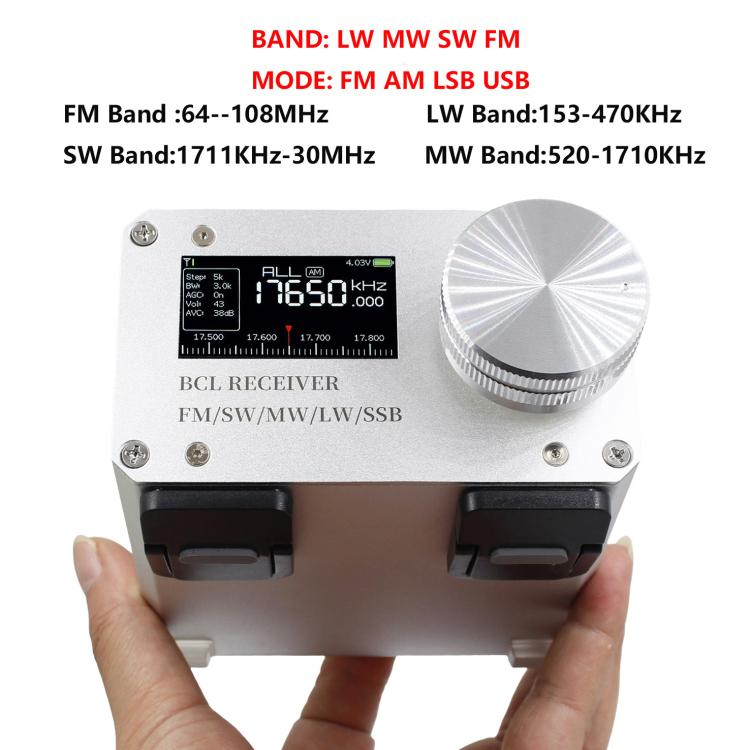 Si4732 Full-Band Radio Receiver, BCL High-Performance Radio Receiver - FM/LW/MW/SW/SSB