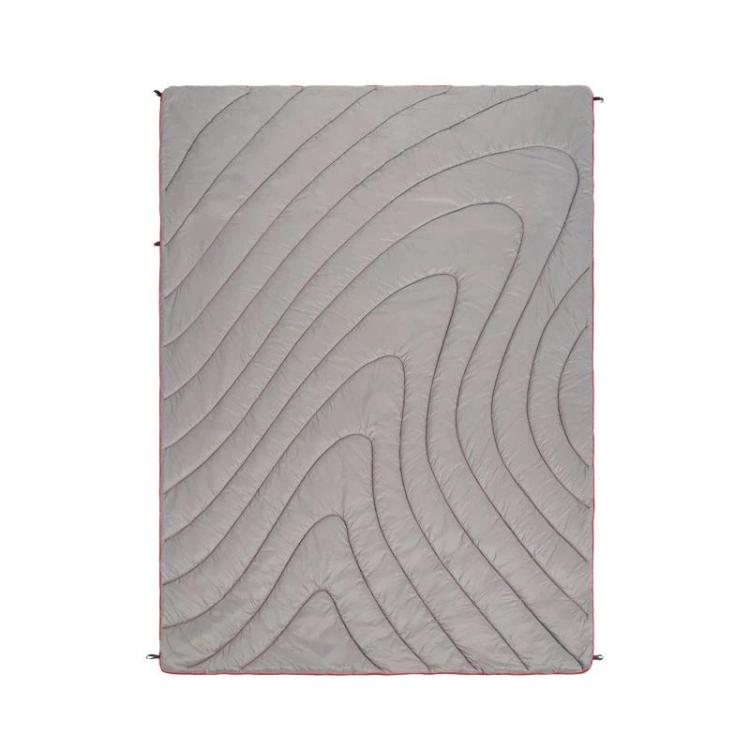 Portable Outdoor Camping Thermal Blanket Waterproof Camping Mat, Style: Grey 1-2