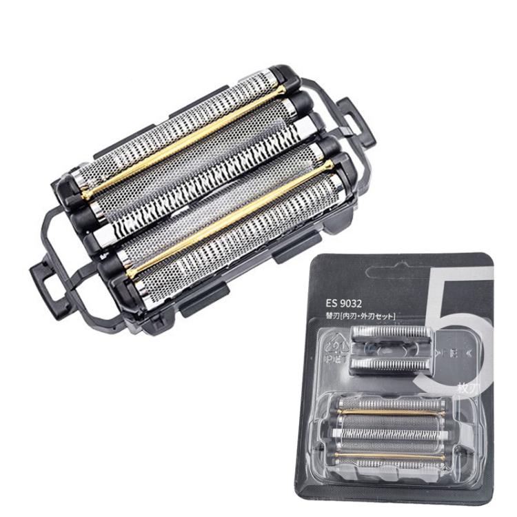 ES9032 Replacement Shaver Head For Panasonic ES-CLV5G, LV7G, LV9G, LV5J, LV9U, PV3A, PV6A Series - Black