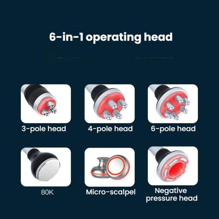 6 In 1 Slimming & Fat Reduction Body Sculpting Machine Health & Wellness Beauty Device For Dispelling Cold & Dampness UK Plug