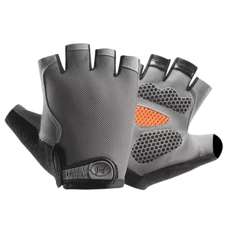 Breathable Half-Finger Gloves For Outdoor Fitness & Sports Non-Slip Wear-Resistant Mountaineering Fingerless Gloves, Size: XL