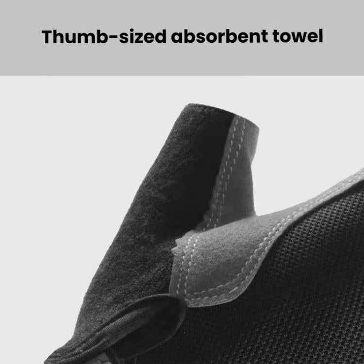 Breathable Half-Finger Gloves For Outdoor Fitness & Sports Non-Slip Wear-Resistant Mountaineering Fingerless Gloves, Size: M