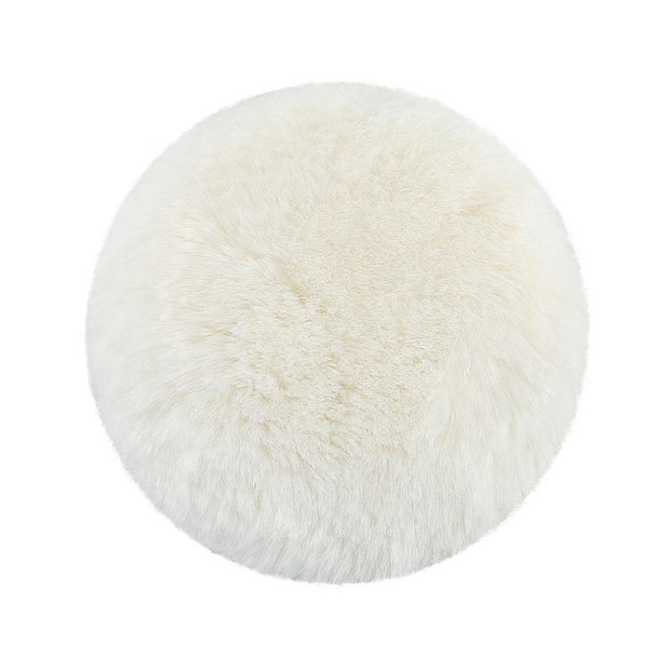 7 inch 180mm Wool Polishing Wheel Mirror Surface Buffing Stone Seam Car Detailing Waxing Self-Adhesive Pad For Angle Grinder