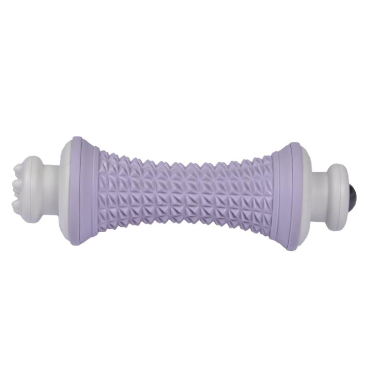 Multifunctional Massage Roller Arch Trainer Yoga Muscle Relaxation Plantar Fascia Roller Foot Massager, Spec: Purple Magnetic Bead