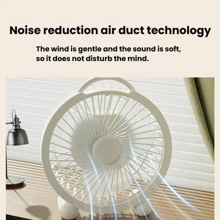 Portable Desktop Fan High-Wind Table Fan For Dormitory & Office, Spec: 4 inch Plug-in Pink
