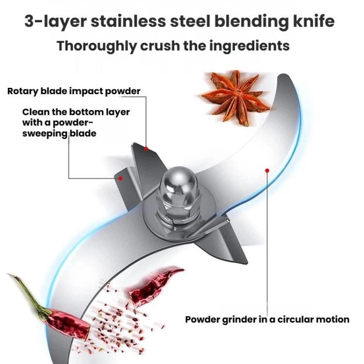 Large Motor 1000g Seasoning Grinder Crusher Household Grains Cell-Wall Breaking Machine EU Plug
