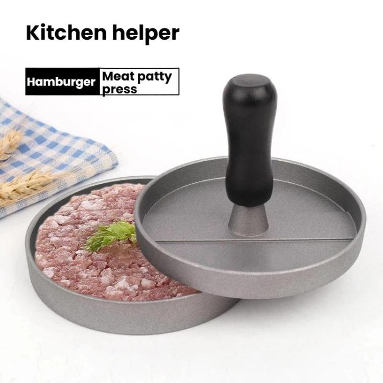 LsCook Hamburger Patty Mold Sandwich Breakfast Maker - 150g Black Handle
