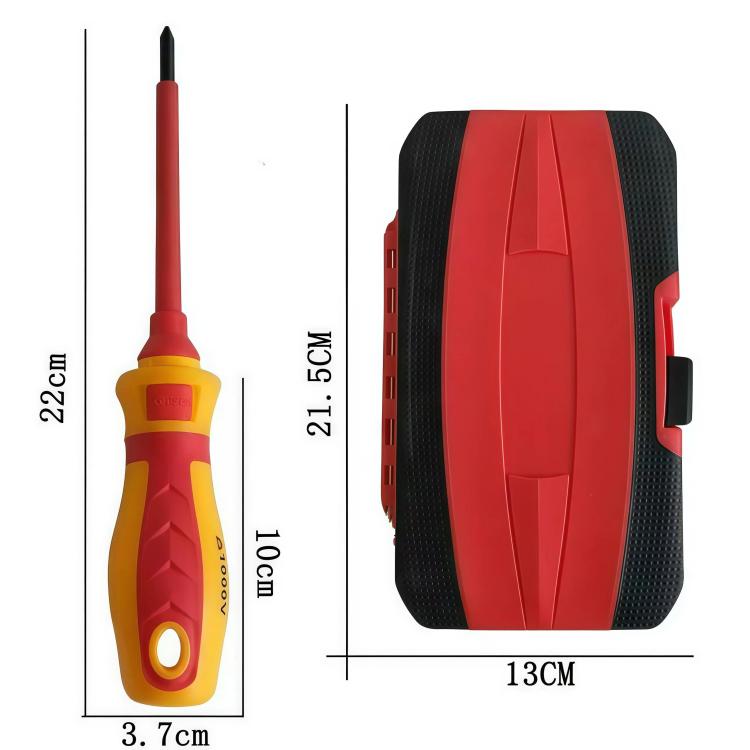 13-Piece Set Insulated Screwdriver Set High Voltage Resistant Electrician Tools