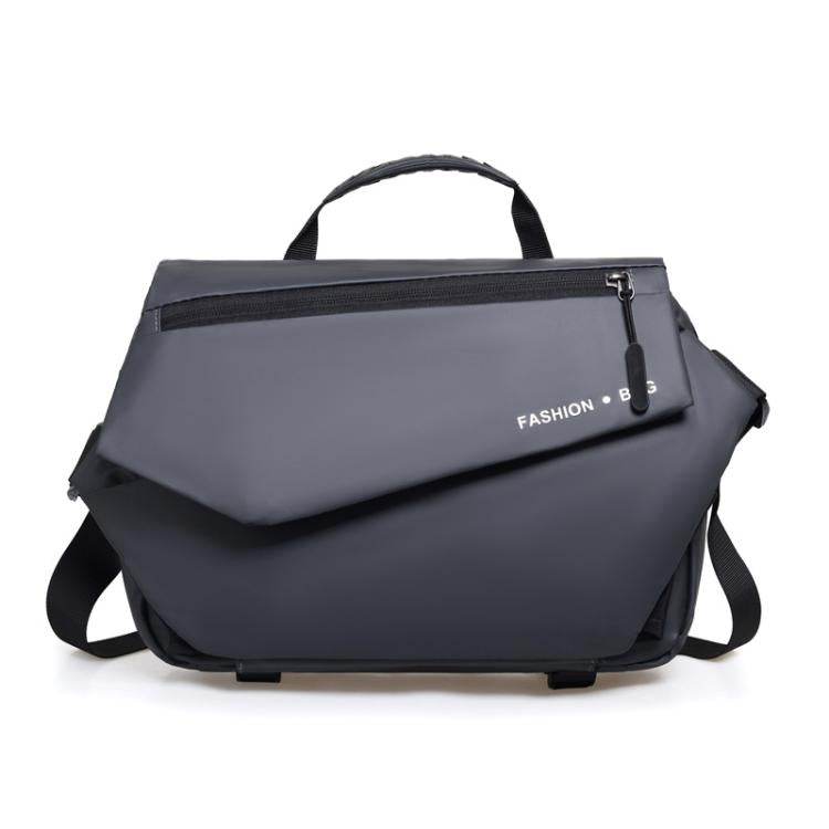 WEIXIER Large Capacity Messenger Bag for Men, Water Resistant Crossbody Shoulder Bag Multi-Pocket Briefcase with Luggage Strap