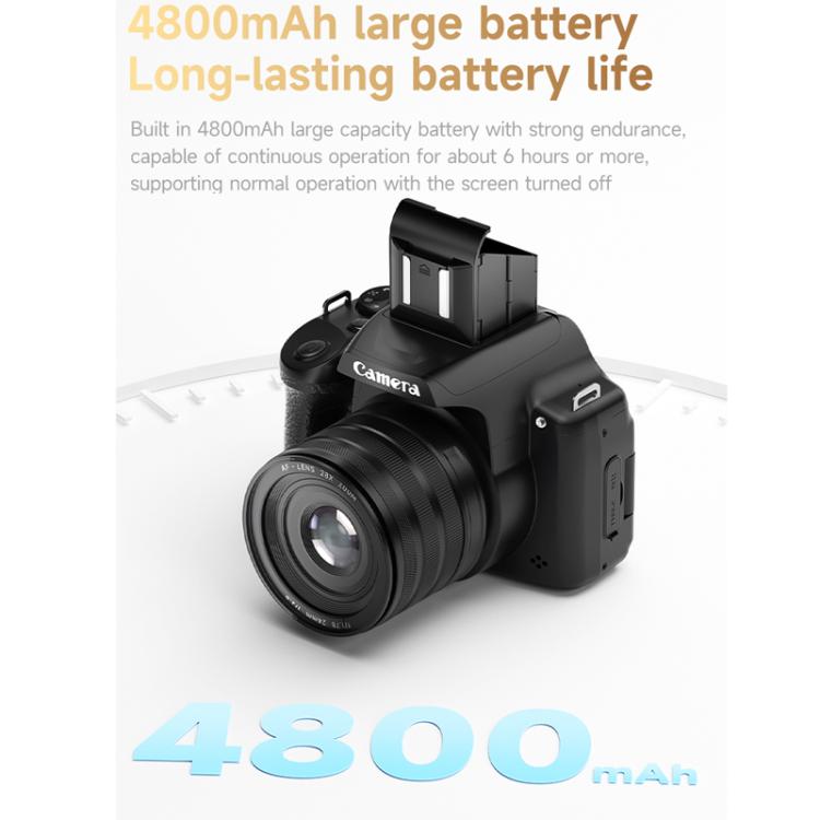 4K Flip-Screen High-Definition Waist-Level Viewfinder SLR Digital Camera, Model: DC207