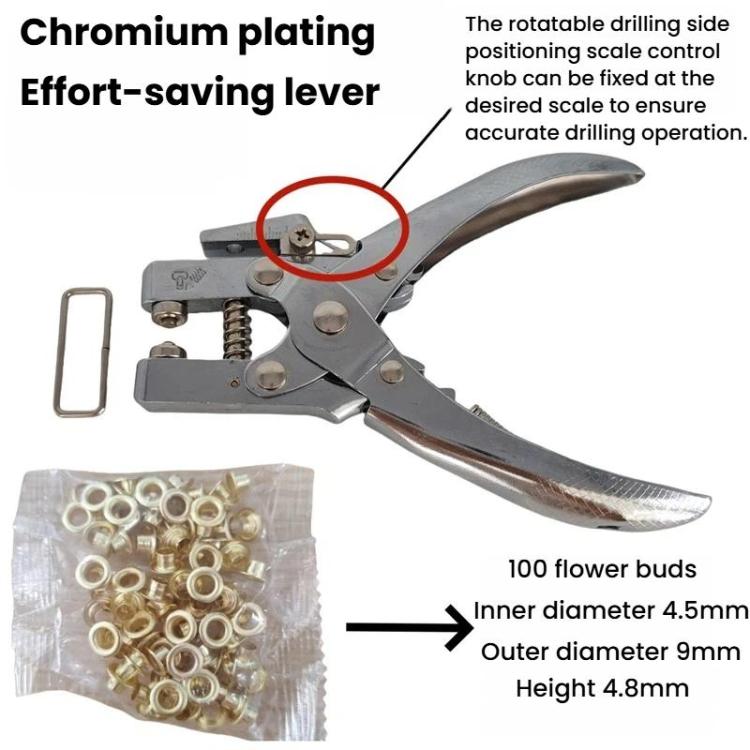 5mm Metal Eyelets For Clothing, Shoes & Belts, Spec: 10-Slot Storage Box