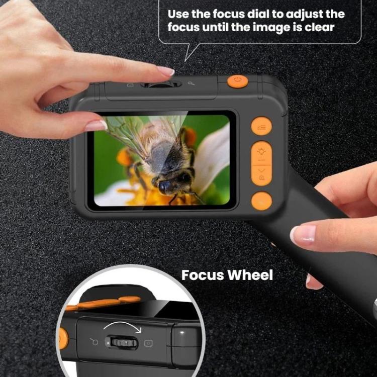 HM028B 2.8 inch HD Digital Microscope Portable Electronic Repair Magnifier