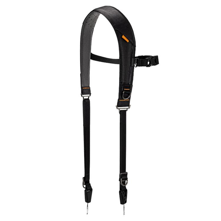 Cwatcun D275 Universal Camera Shoulder Strap Outdoor Anti-Drop Quick-Release Breathable Camera Sling - Black