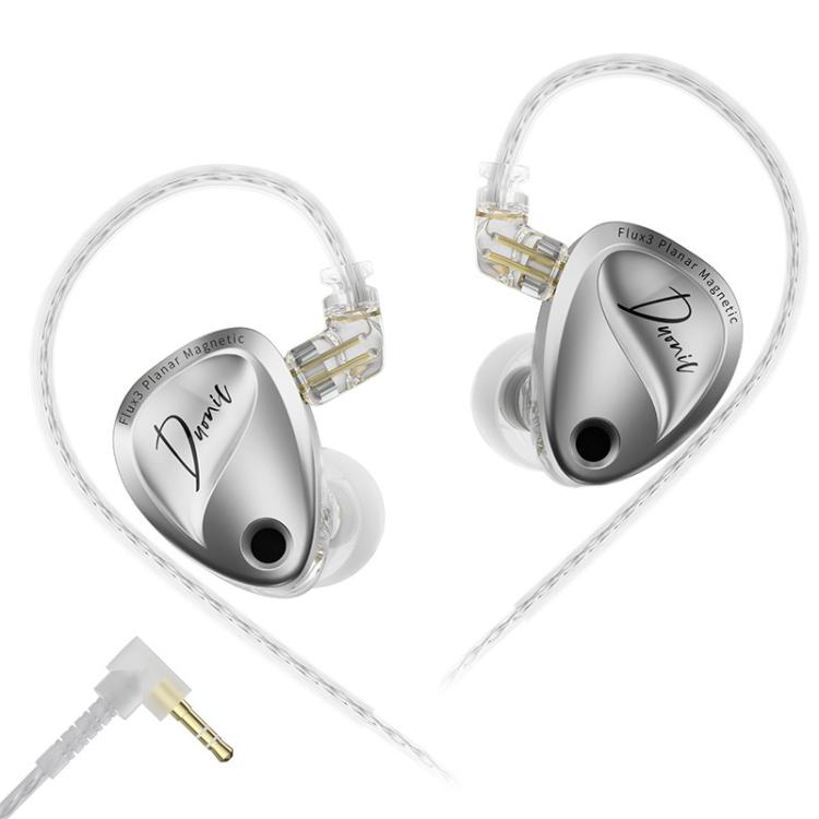 KZ Duonic Dual Power Triple Magnet Planar Magnetic 1.2m Wired HiFi Earphone, Color: Original Sound 3.5mm
