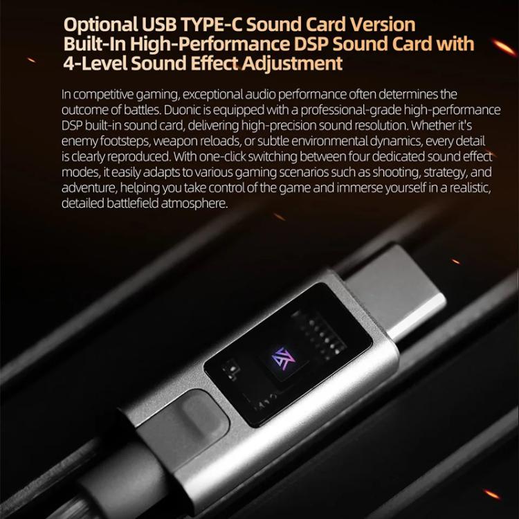 KZ Duonic Dual Power Triple Magnet Planar Magnetic 1.2m Wired HiFi Earphone, Color: Enhanced Tuning 3.5mm