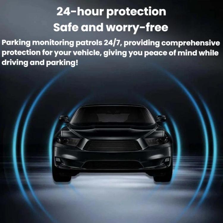 A9 HD Night Vision Dash Camera 360-Degree Parking Monitor With Mobile Phone Connection, Spec: Front+Left+Right+GPS Tracking Antenna